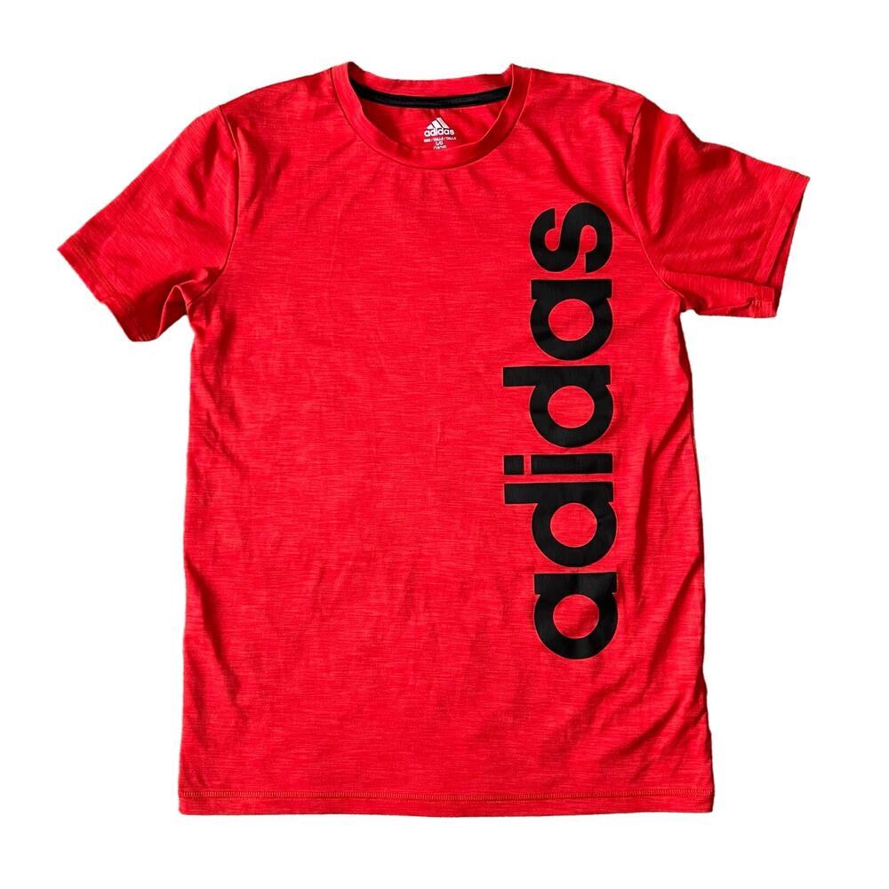 Adidas Youth Red Short Sleeve Tshirt Size‎ Large